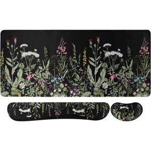 Large Mouse pad for Desk, Computer Desk Mat, 3Pcs XXL Keyboard and Mouse Pad